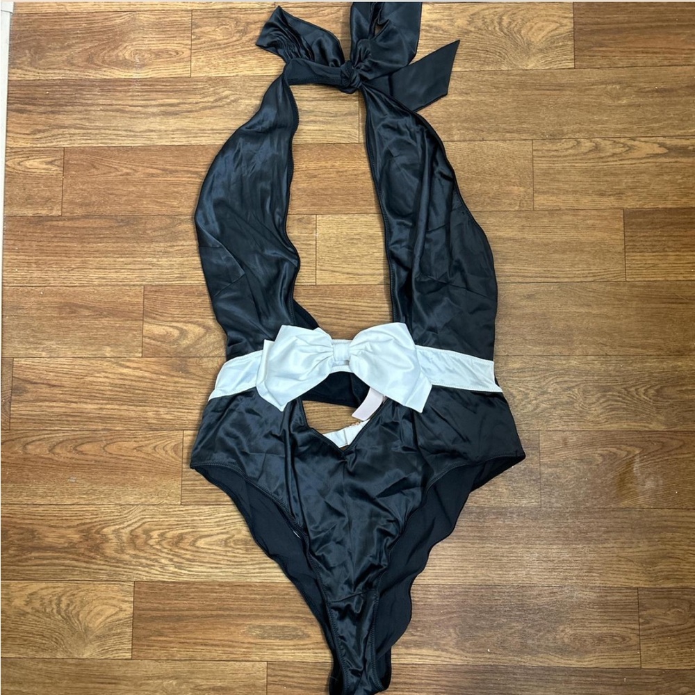 Victoria's Secret Black Bodysuit